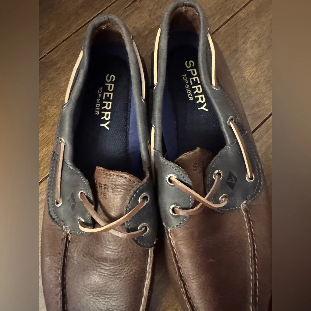Sperry Men's Two-Tone Leather Boat Shoes
